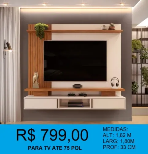 Painel super moderno - Entrega e montagem grátis