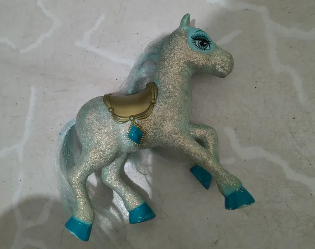 Cavalo do filme Barbie e o Castelo de Diamante