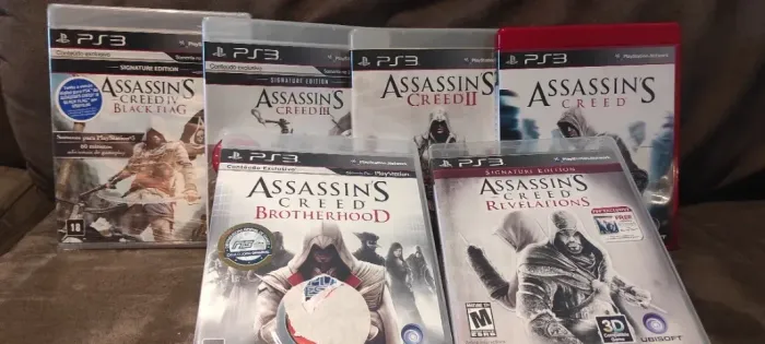 Assassin´s Creed - PS3 - 6 Jogos