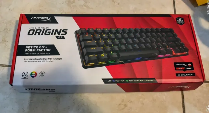Teclado Hyper X Origins 65 - gamer