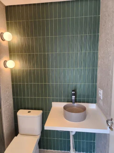 2 caixas de Ladrilho verde Strufaldi