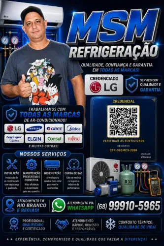 MSM refrigeração e climatização