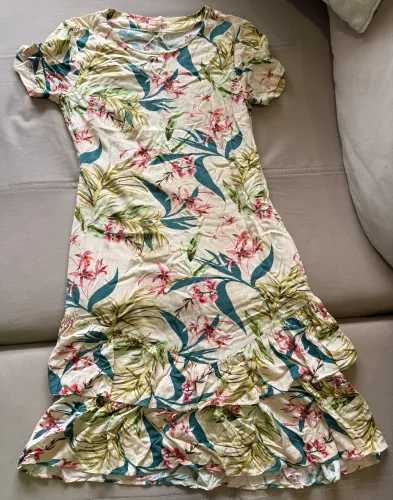 Vestido Evasê Floral