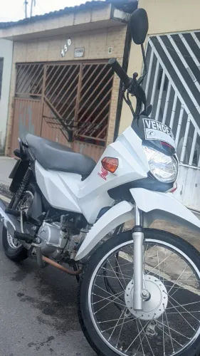 Honda Pop 110i Branca - 13 mil km - Econômica e Conservada