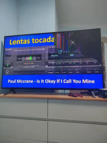 Smartv LG 60 com problema na tela mas ainda dá pra usar YouTube pra música
