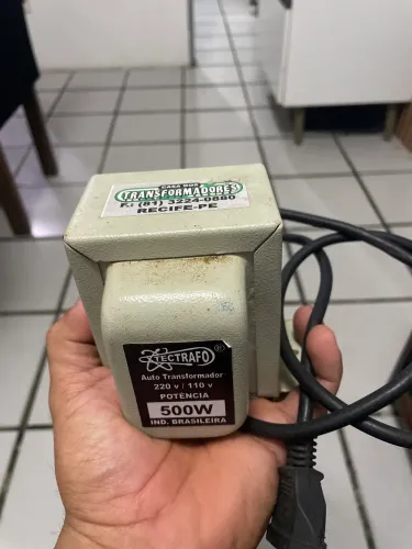 Transformador de energia 110V para 220V