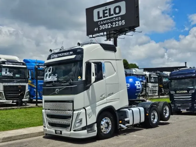Volvo FH 460 Trucado 6x2 Teto alto 22|22 Euro 5 pneus novos rodas aluminio Geladeira top