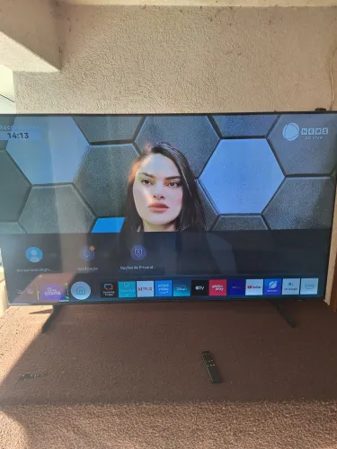 TV SMART SANSUNG 4K COM XBOX 65 POLEGADAS FUNCIONANDO PERFEITAMENTE ACEITO CARTÃO