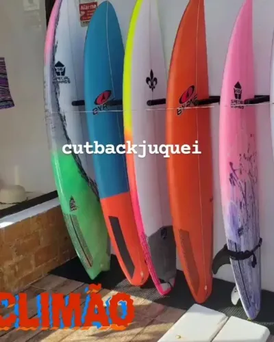 Suporte para 5 pranchas de surf até long vertical