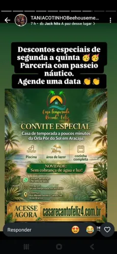Casa Temporada Recanto Feliz