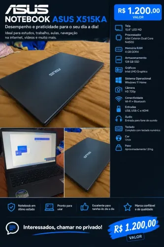 Notebook asus