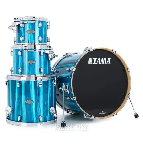 Bateria tama starclassic performer sky blue aurora 10 12 16  22 nova na caixa