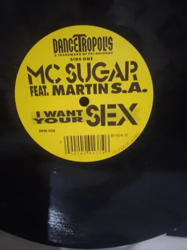 Disco importado MC sugar i want your 