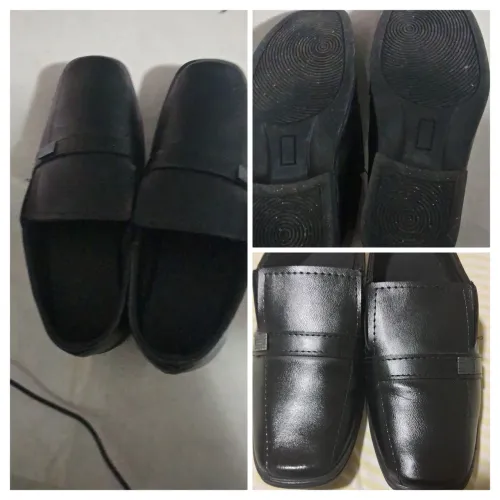 Sapato social masculino preto tamanho 36 usado uma única vez