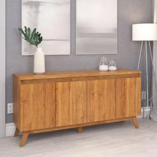 BUFFET FILIPE 4 PORTAS MDF. PRONTA ENTREGA.