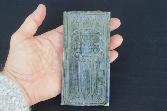 Hills Dicionário Português Inglês Vintage 1898