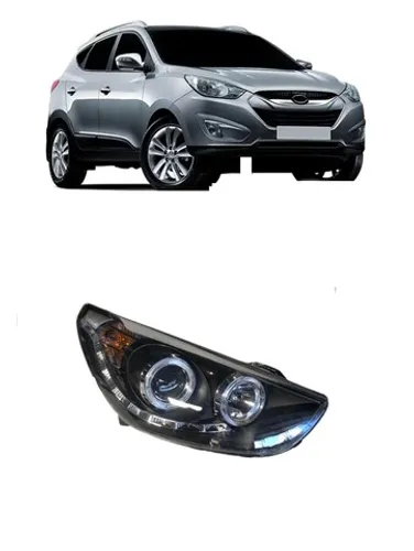 Farol Hyundai IX35 2011 2012 2013 2014 2015 2016 2017 Angel eyes,eagles eyes, LED