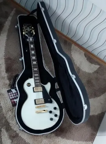 Guitarra Epiphone les paul Studio alpine white- Custon