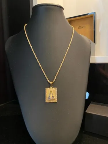 Conjunto em ouro 18k 21 gramas