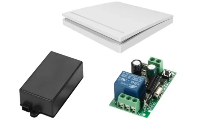 Controle Remoto Liga Desliga 1canal Lâmpada com Interruptor 220v COD-AP108