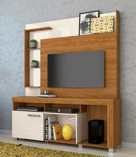 Home Theater Icaro Naturale Off White - Frete Grátis - 10x S/ Juros - Receba Hoje
