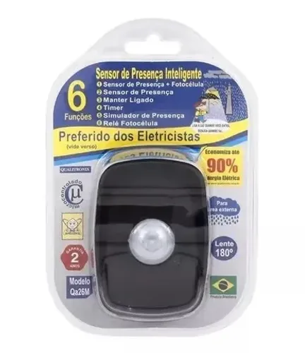 Sensor de presença para área externa