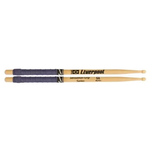 Baquetas para Bateria Liverpool Sensation Grip - 5A ou 7A