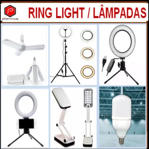 ** Ring Lights / Lâmpadas de Led / Luminárias de Mesa ** z593 