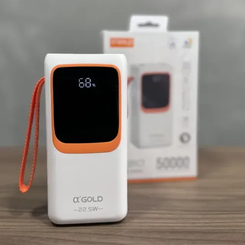 Carregador Power Bank 50.000mAh Portátil Turbo Rápido 22.5W