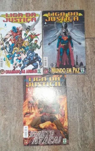 HQ DC Liga da Justiça e Defensores -