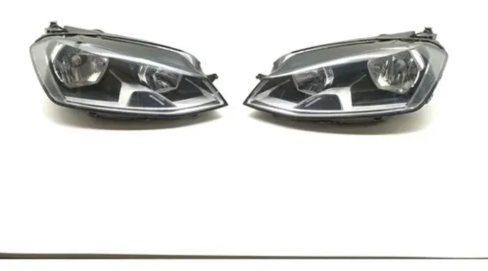 Farol Par Volkswagem Golf Tsi 2014 15 Original