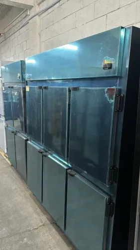 Mini camara geladeira comercial 6 portas Refrimate