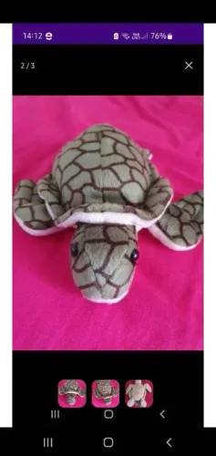 Tartaruga pelúcia