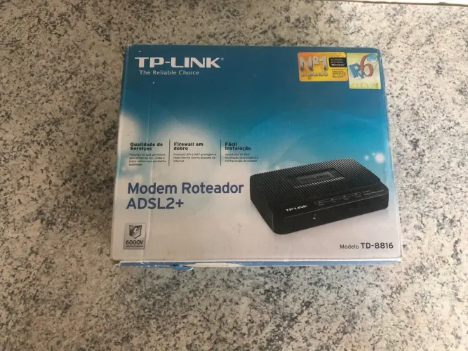 Modem Roteador ADSL2+ TP-Link TD-8816
