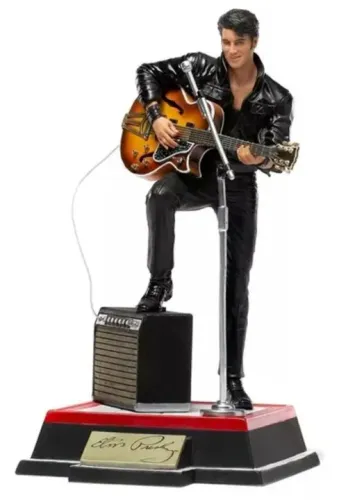 Elvis Presley Comeback Deluxe Iron Studios 1/10