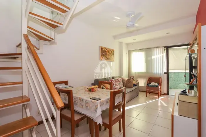 Cobertura à venda, 2 quartos, 1 suíte, 1 vaga, Tijuca - RIO DE JANEIRO/RJ