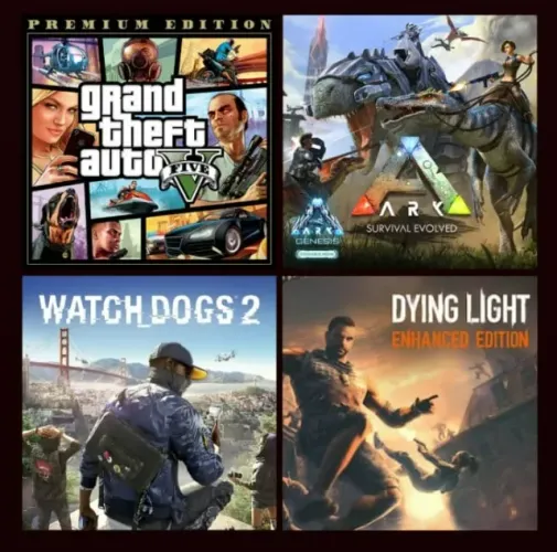 Jogos para PC / Computador - Ark, Death Stranding, Gta 5 RP. Não funciona em PS4 ou Xbox