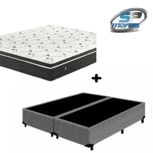 Cama Queen Size Molas Bonnel 28cm 