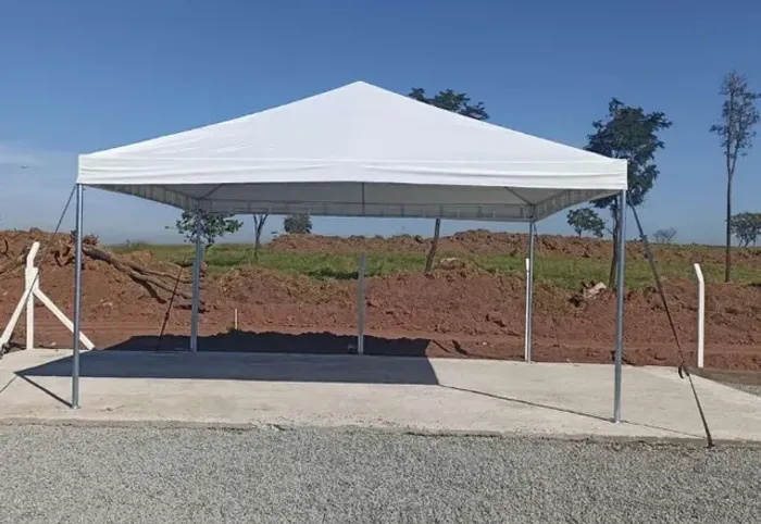 Tenda 5x5 Piramidal Tubular - Promoção 12x sem juros!
