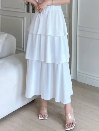 Saia branca 