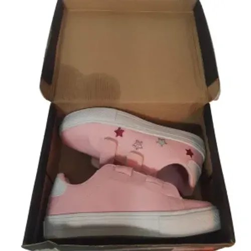 Tênis Infantil Fem ARS Kids Estrela glitter rosa 34 Rosa