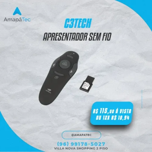 Apresentador sem fio AP-400 C3Tech