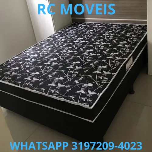 Cama Box Casal OrthoBox + Colchão D33 Direto da Fábrica