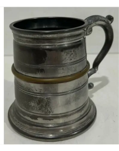 Caneca de estanho inglês - nobleman sheffield