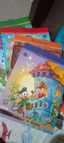 Livros Clássicos Turma da Mônica - Coleção 4 livros Maurício de Souza