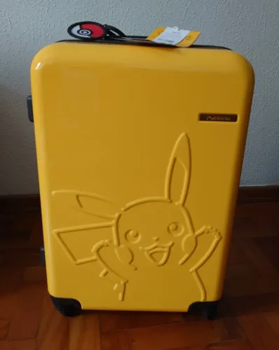 Mala De Viagem Pokémon Pikachu 62L