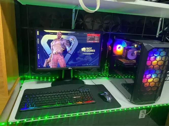 Pc gamer completo pra rodar jogos e estudos com garantia