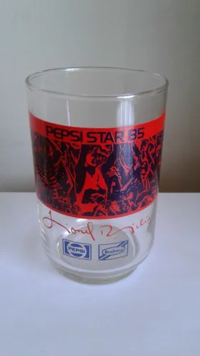 Copo Pepsi Rock in Rio 1985 Lionel Ritch leia