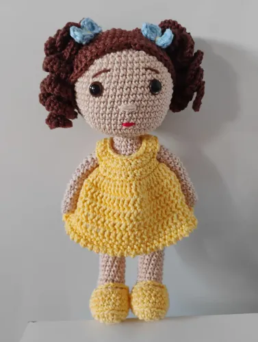 Boneca amigurumi 