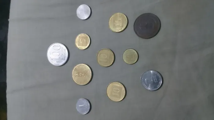 Moedas antigas de Israel para Colecionadores 